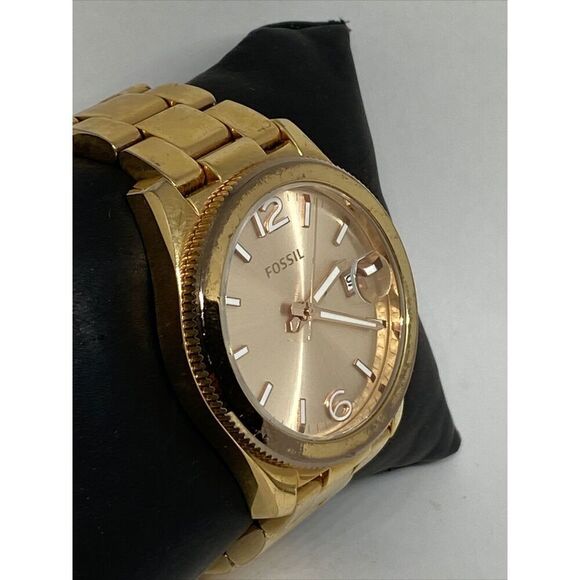 Fossil Perfect Boyfriend ES3587 Womens Stainless Steel Analog Quartz Watch XR881 - Picture 5 of 12